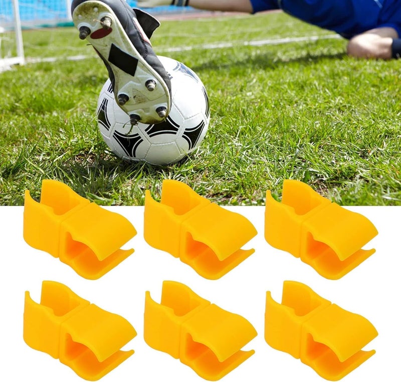 BORDSTRACT Agility Pole Swivel Clips, 10Pcs Swivel Connector for Soccer Agility Training Pole, Coaching Stick Clip Connector for Soccer Drills, Hurdles - Image 2